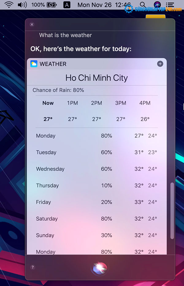 Trợ lý ảo Siri của iOS